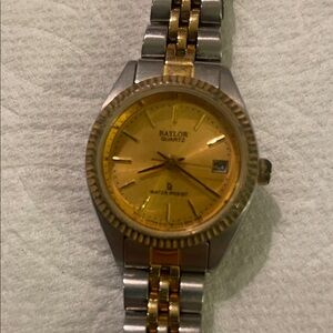 Baylor Women's Two-Tone Gold and Silver Watch